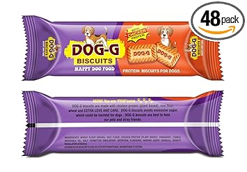 Dog-G Biscuits Chicken Protein [Pack of 48]