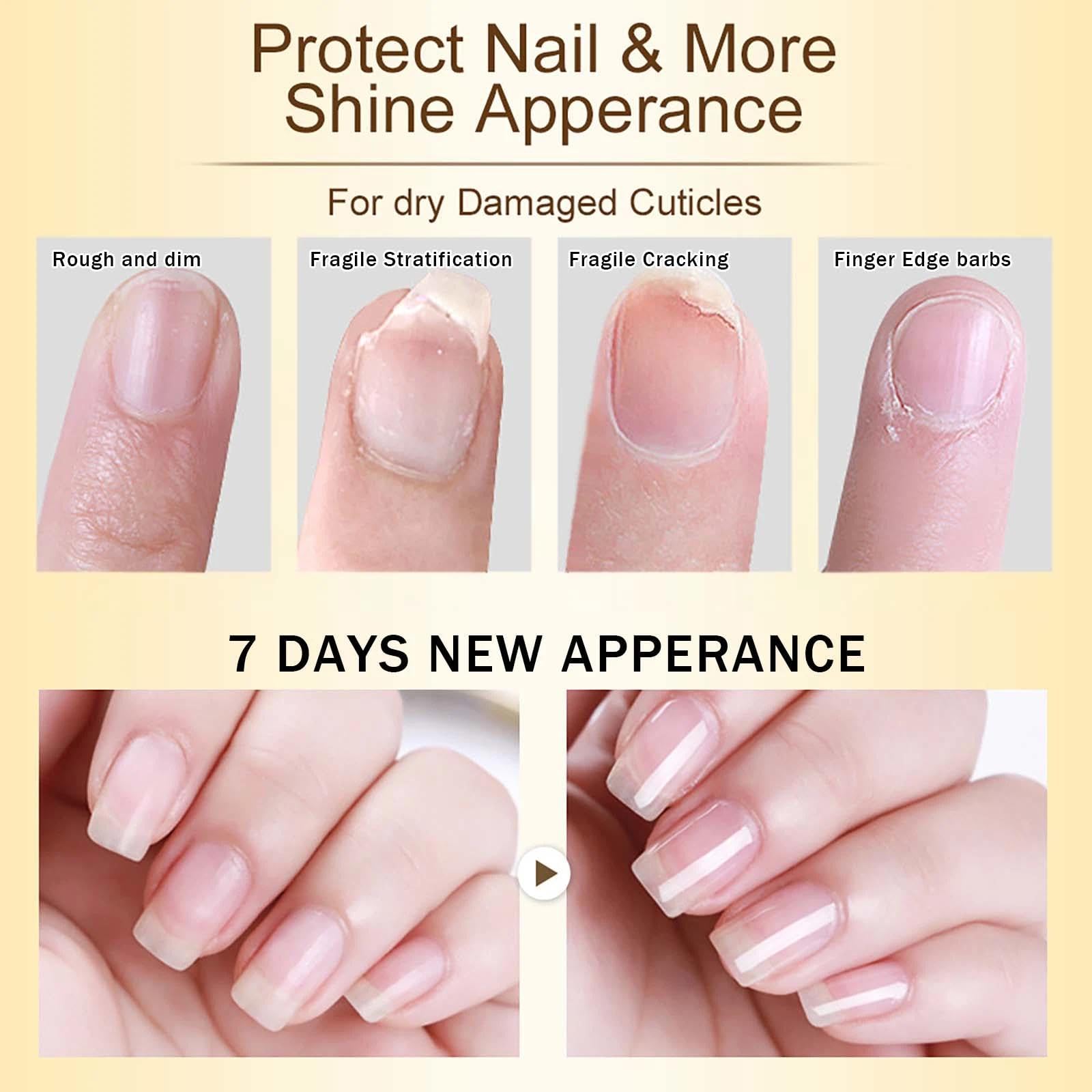Jojoba Nail Cuticle Oil with Vitamin E & B, Gold, 15 ml (Pack of 1) - Image 2
