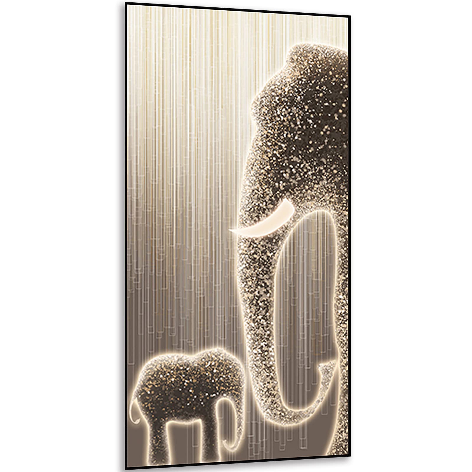 Instarry Fai da Te 5D Diamond Painting Elefante Carino Decorazioni