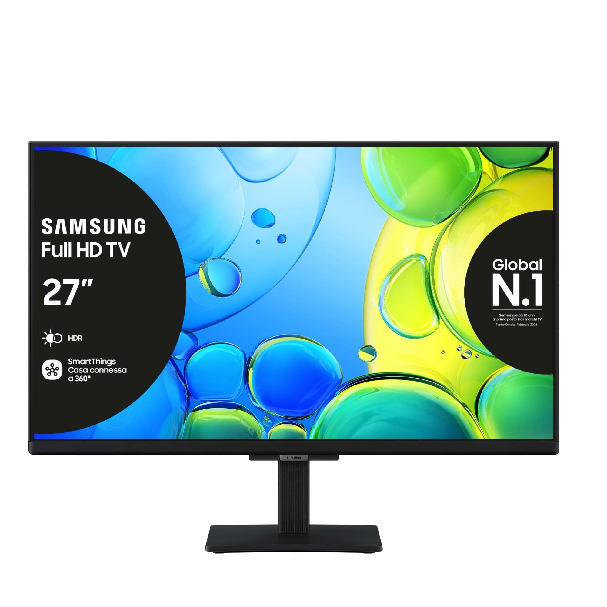 schermo televisivo full hd smart samsung 27 pollici entertain package