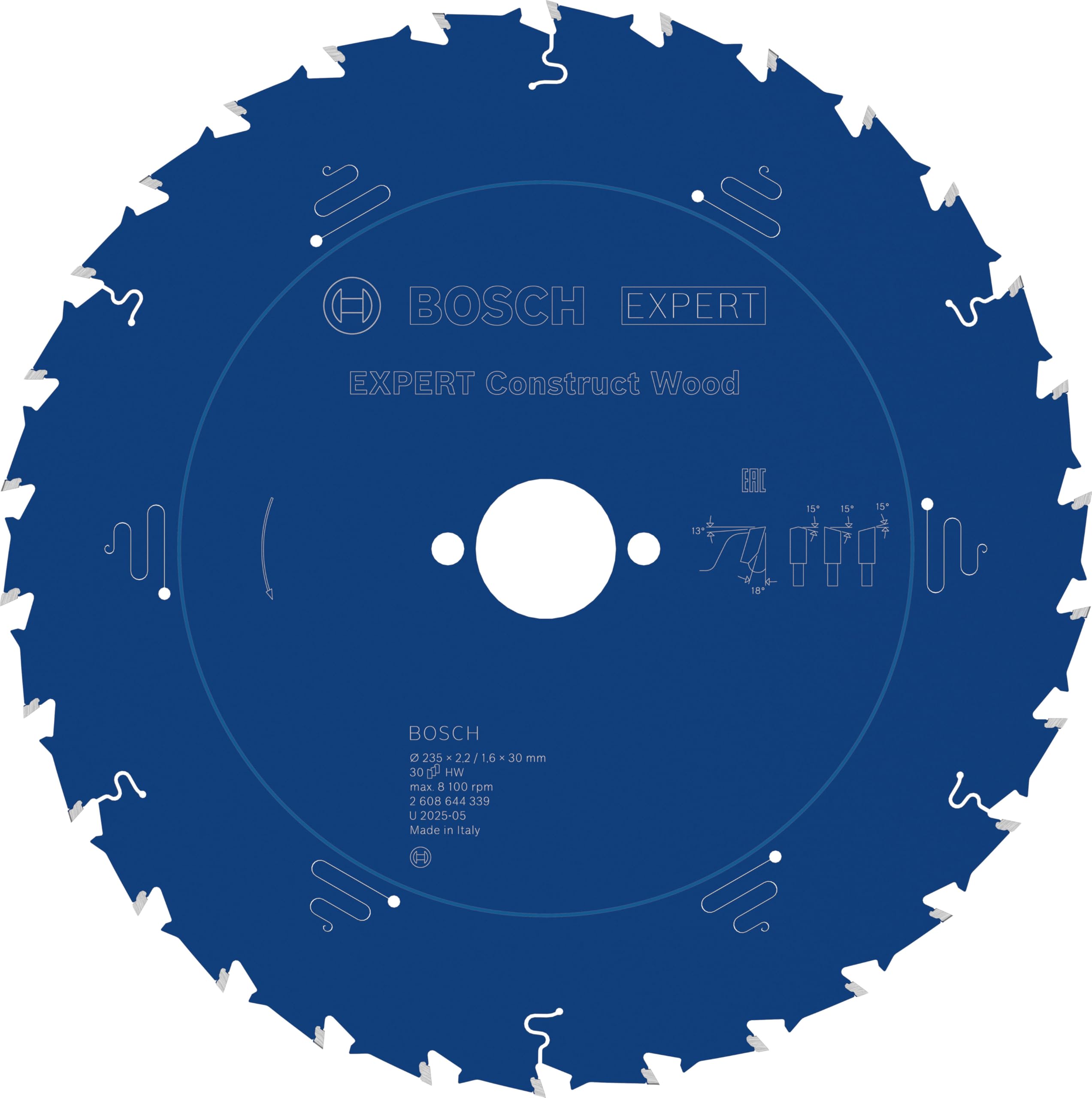 Bosch cirkelzaagblad Profiline 160mm