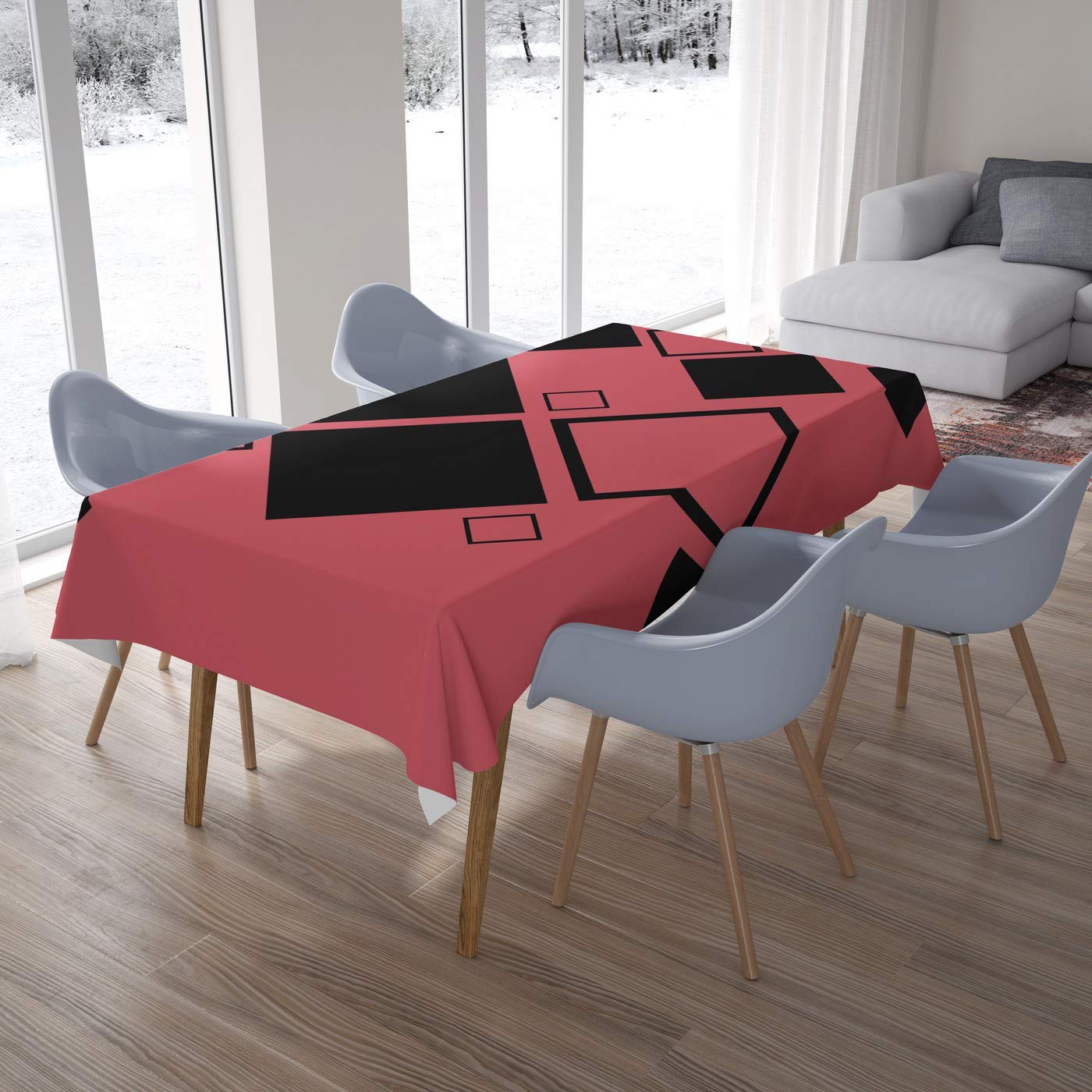 Bonamaison Kitchen Decoration, Tablecloth, 140cm x 200cm - Designed and Manufactured in Turkey