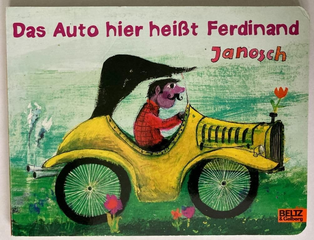 Das Auto hier heißt Ferdinand: Vierfarbiges Papp-Bilderbuch