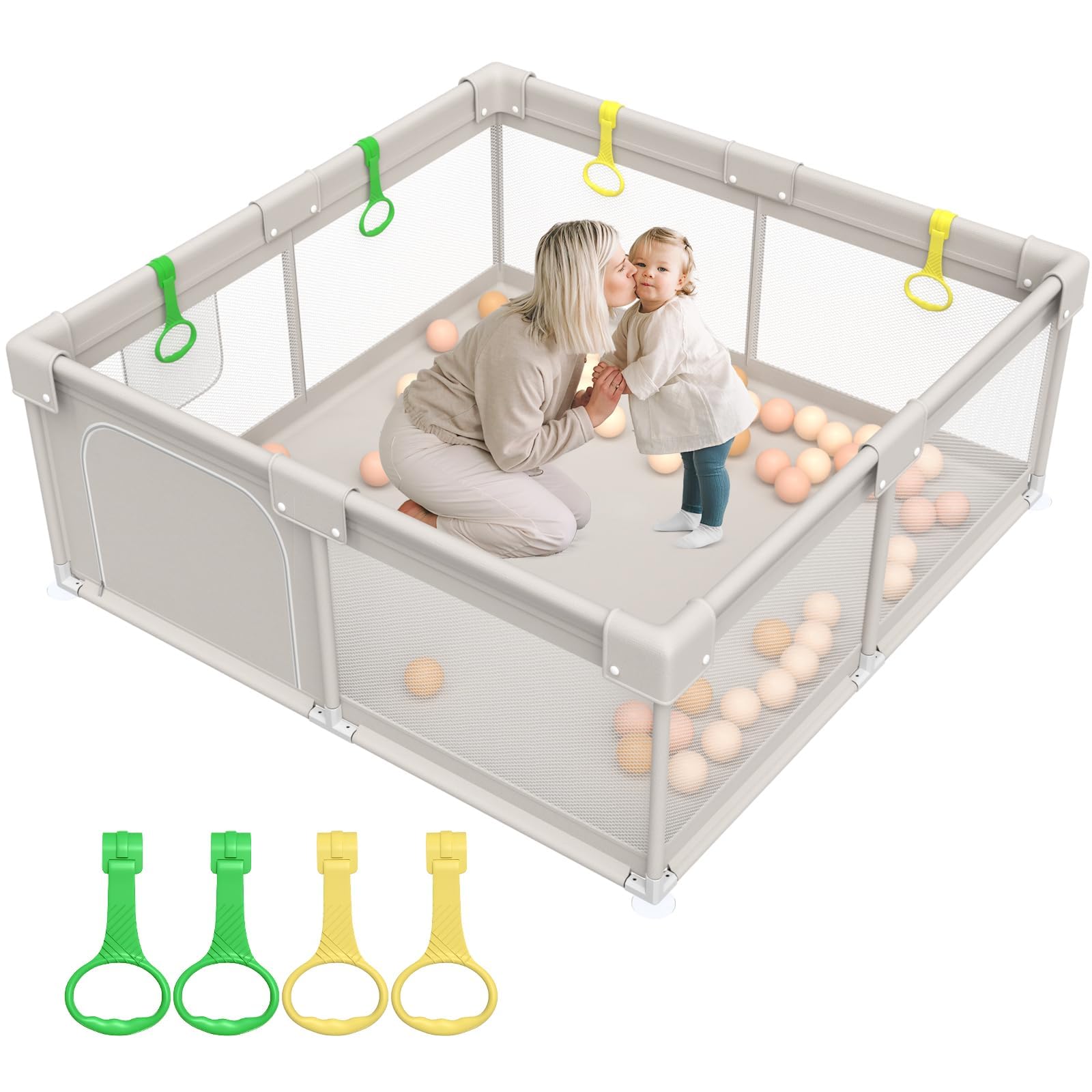 Amazon.com : ZEEBABA Baby Playpen, Big Play Pen for Babies Amazon.com : ZEEBABA Baby Playpen, Big Play Pen for Babies
