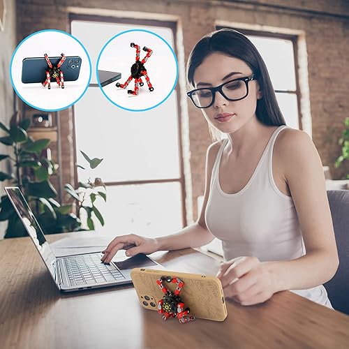 Miniatura 4 de Fidget Spinners - Juguete giratorio mecánico transformable y creativo para aliviar el estrés, juguete para ansiedad para niños y adultos (24