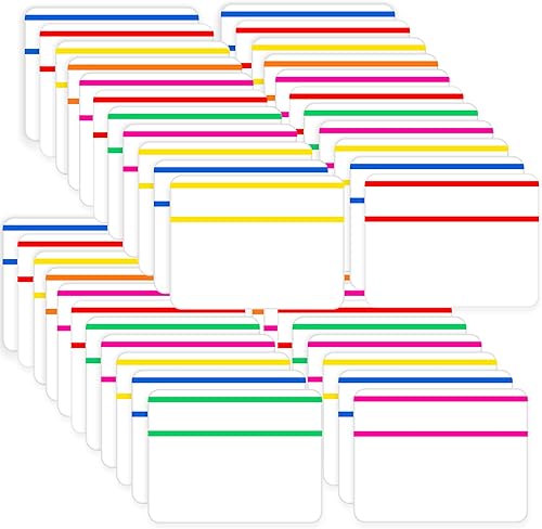 Tenare Pestañas adhesivas de 2 pulgadas, índice de bandera adhesiva, pestañas de archivo grabables y reposicionables, marcadores de páginas de