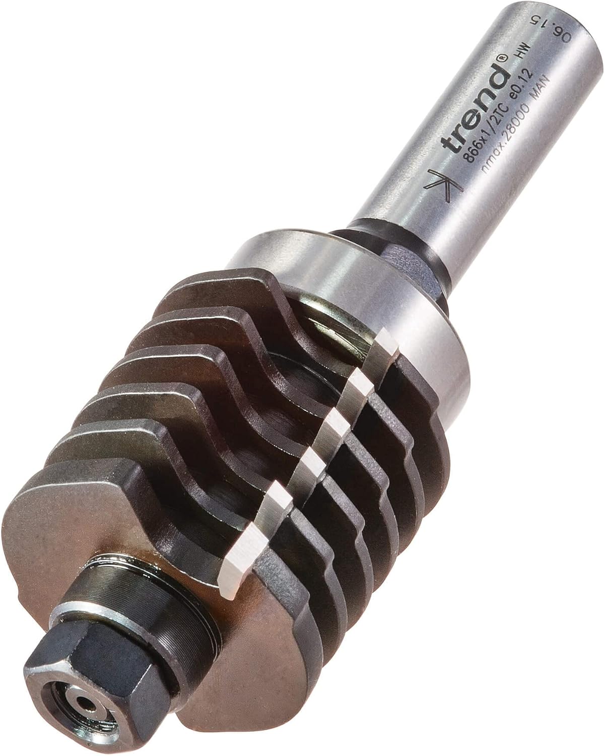 Trend Professional Finger Jointer Router Cutter Bit, 1/2 Inch Shank