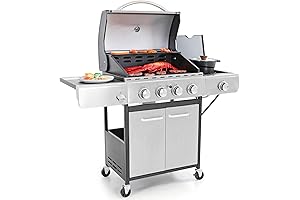 Captiva Designs Propane Gas BBQ Grill: Backyard Culinary Masterpiece