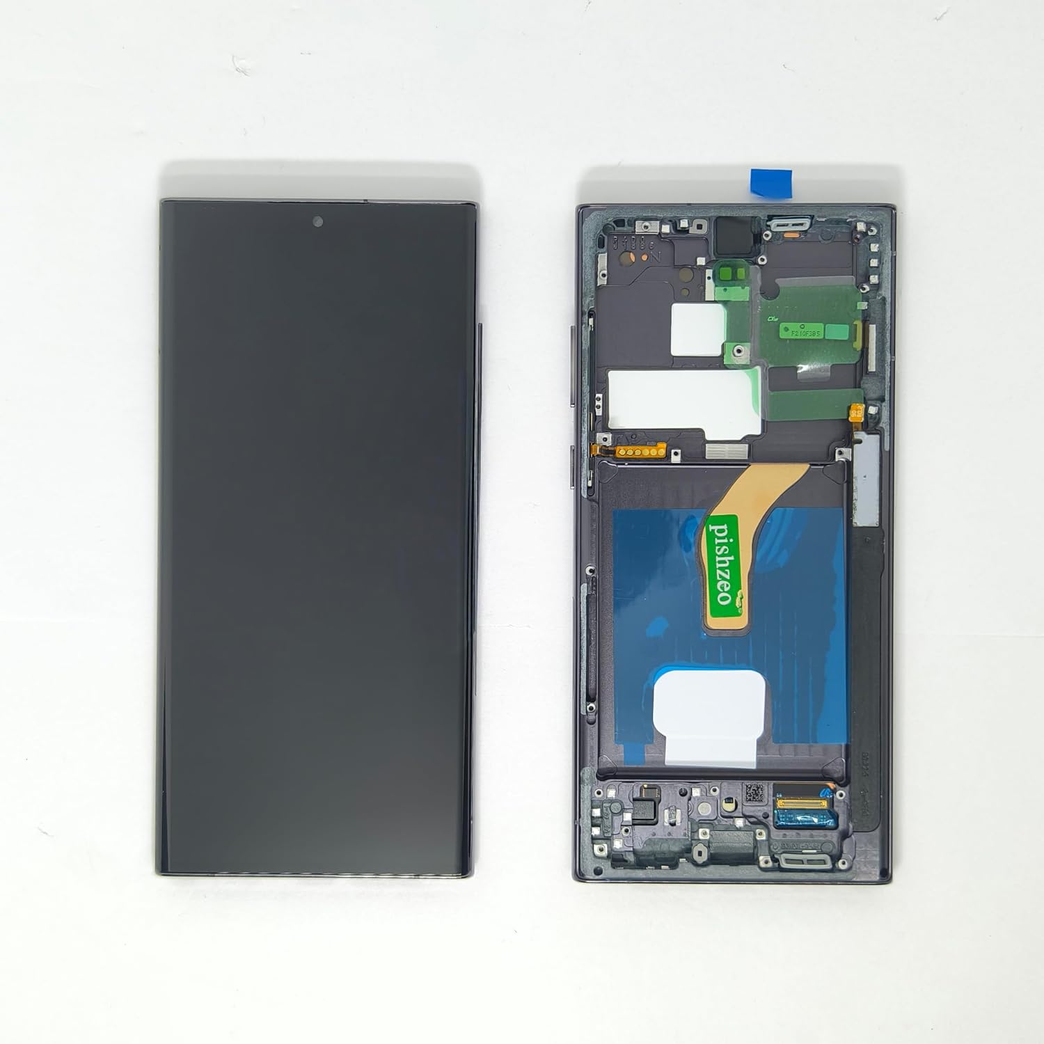 OEM 6.81 inch Super Amoled Digitizer for Samsung Galaxy S22Ultra 5G Screen Replacement SM-S908U U1 Touch Display,Full HD Digitizer Assembl US Version with Phantom Black Frame(+ Ultrasonic Fingerprint)