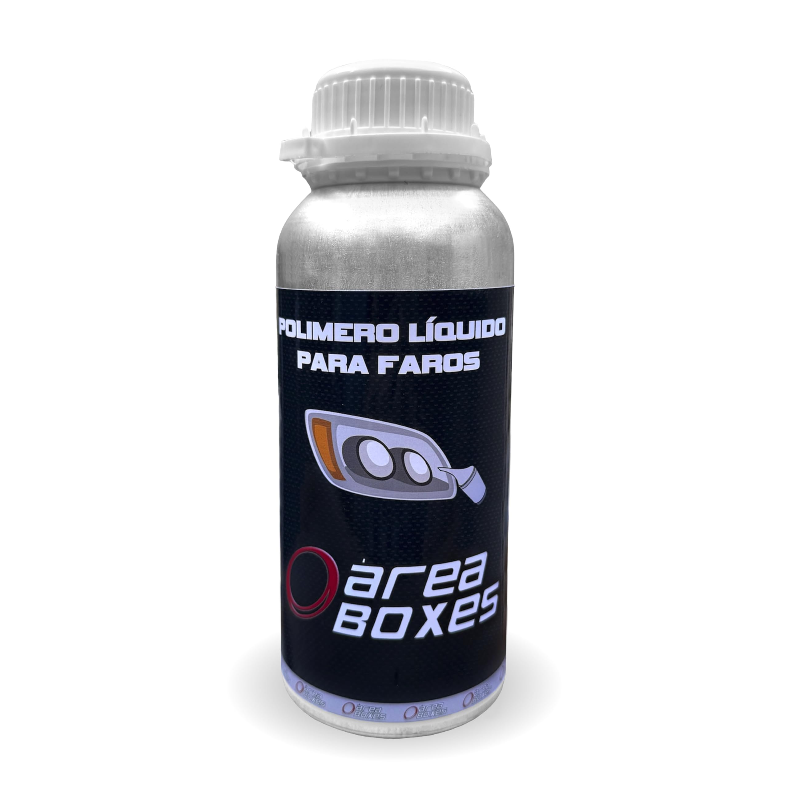 Kit Ripristino Fari Auto con POLIMERO Liquido. Kit Completo di Polimeri Rapido E Semplice, Tutto Il Cecessario per Ripristinare i Tuoi Fari Completamente Come Nuovi. (Solo)