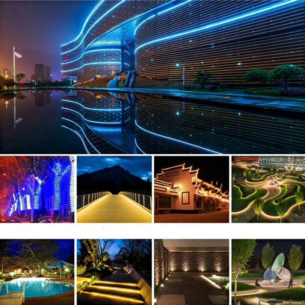 Tira Led Rgb 5M, Luces Led Smart 5050 Control APP Habitacion Con Controlador Wifi/Bluetooth Sincronizar Música 24/44 Teclas Control Remoto RF Para El Hogar Dormitorio Habitación,Bluetooth music,20M