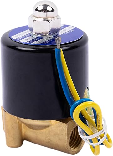 Miniatura 6 de HFS válvula solenoide eléctrica 110 vatios Ac o 12 vatios Dc para agua, aire, gas, combustibles Nc - 14, 12, 34 pulgadas, 1 pulgada NPT disponible,