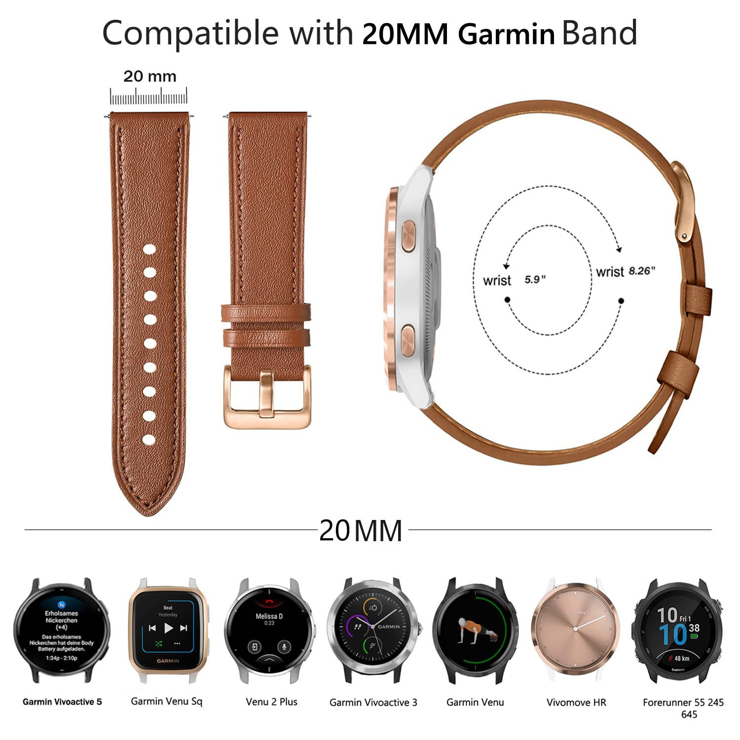 Issinlky Band for Garmin Venu 2 Plus - Image 3