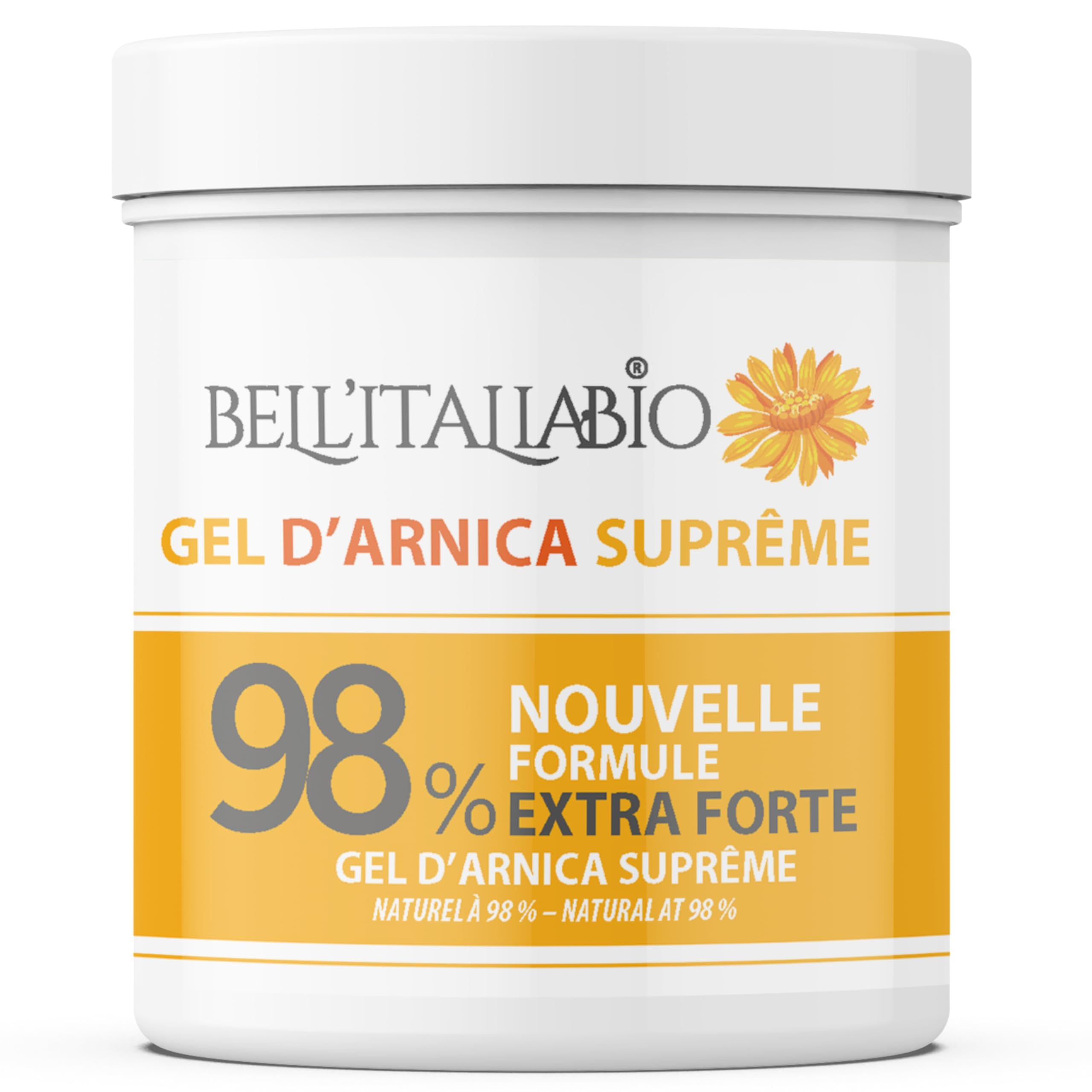 Arnica Gel Suprema 98% 550ml – Arnigel Forte Gel Massage