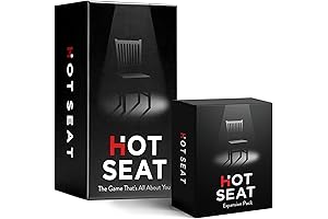 HOT SEAT Party Game + Expansion Set: Punish Me Daddy