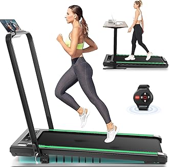 ANCHEER Treadmill with 12%/15% Incline, Folding Walking Pad with Handle Bar, 320-450lb Capacity Under Desk Foldable 3.5HP Treadmills for Home/Office/Gym,Installation-Free