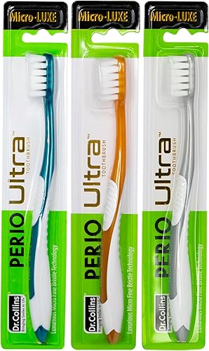 Dr. Collins Perio Ultra Cepillo de dientes (3 unidades (los colores varían))