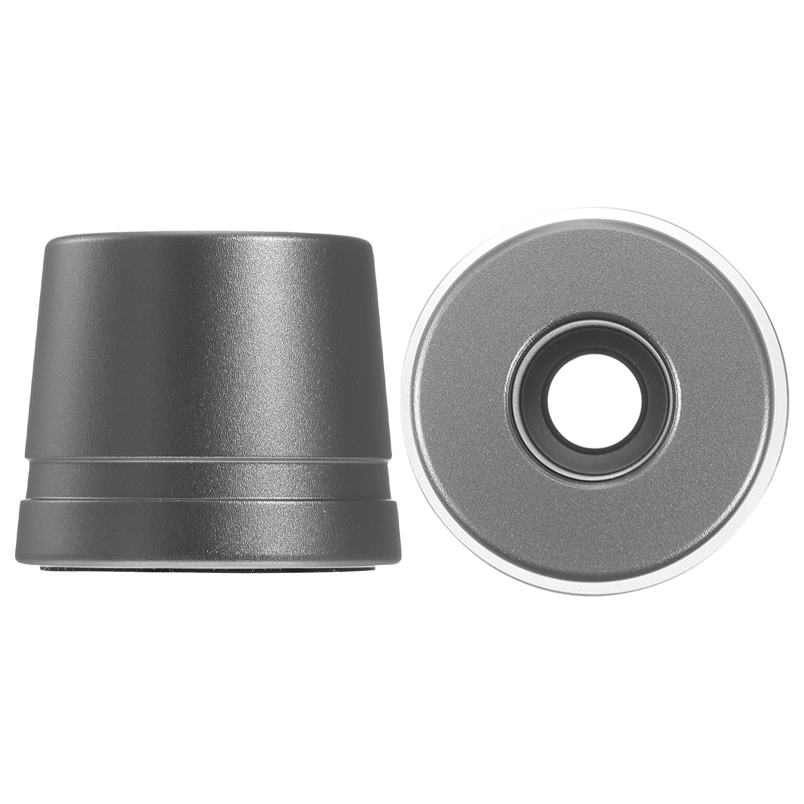 Operitacx 10 Pezzi Porta Rasoio di Sicurezza in Alluminio Nero, Base | Finitura Liscia senza Bave, Facile da Pulire, Supporto Leggero Base Antiscivolo per Bagno e Barberia