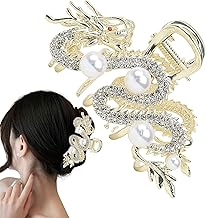 Metal Dragon Claw Clip | Chinese Dragon Claw Clip Metal Dragon Hair Clip Metal Dragon Hair Clip Zodiac Year of the Dragon Metal Hairpin | for Women Girls