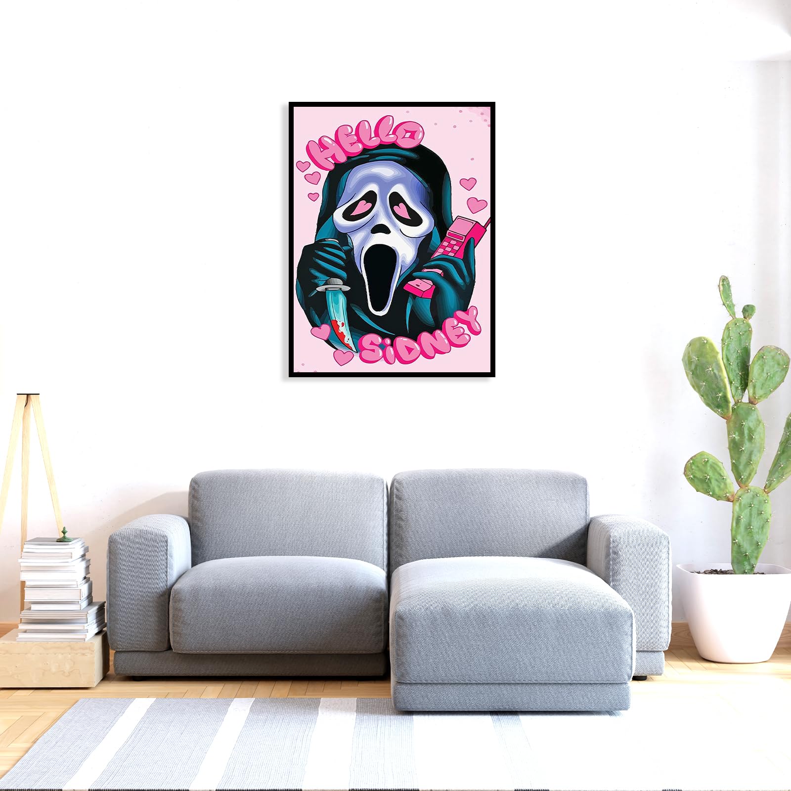 Diamond Painting 5D Teschio 30x40 Cm – Quadro Horror Gotico Con Tela E Accessori, Fai Da Te Rilassante