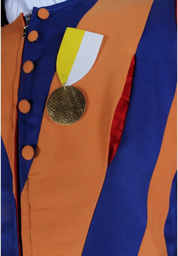 1791's lady Men's Carnival Switzerland Soldiers Swiss Guard Uniform Cosplay Costume
