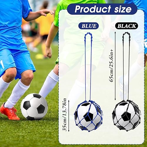 Miniatura 2 de 2 redes de entrenamiento de fútbol, red de entrenamiento de retorno de fútbol para pelotas de tamaño 3, 4, 5, ayuda de entrenamiento de práctica