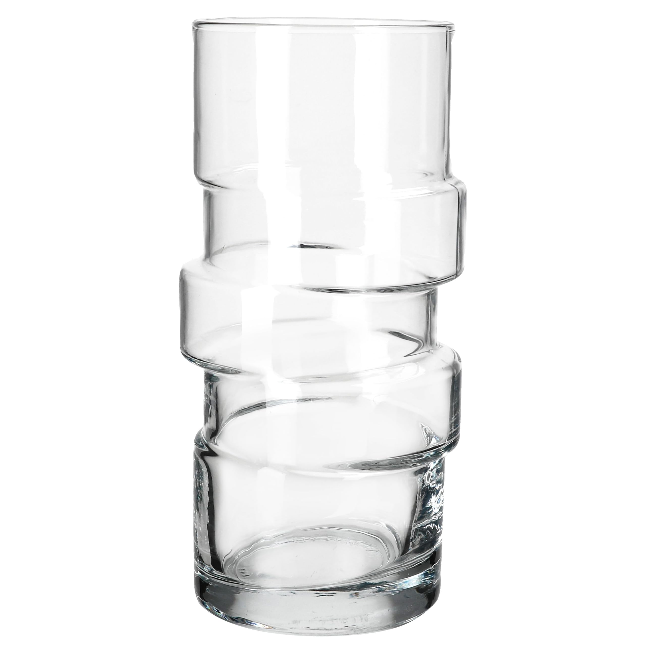 MamboCat 12er Set Stapel Cocktailgläser 400ml Stufen-Design Longdrinkglas