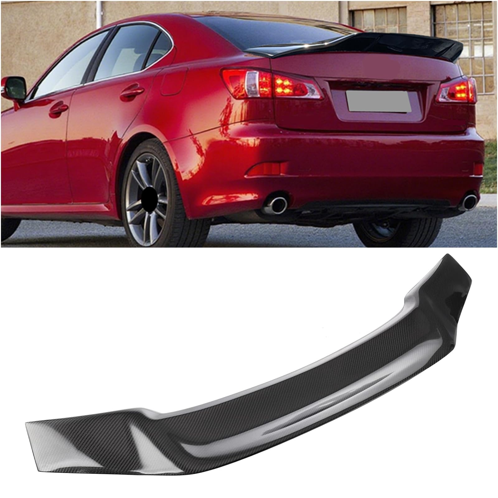 Amazon | MotorFansClub リアスポイラー レクサス IS250 IS350