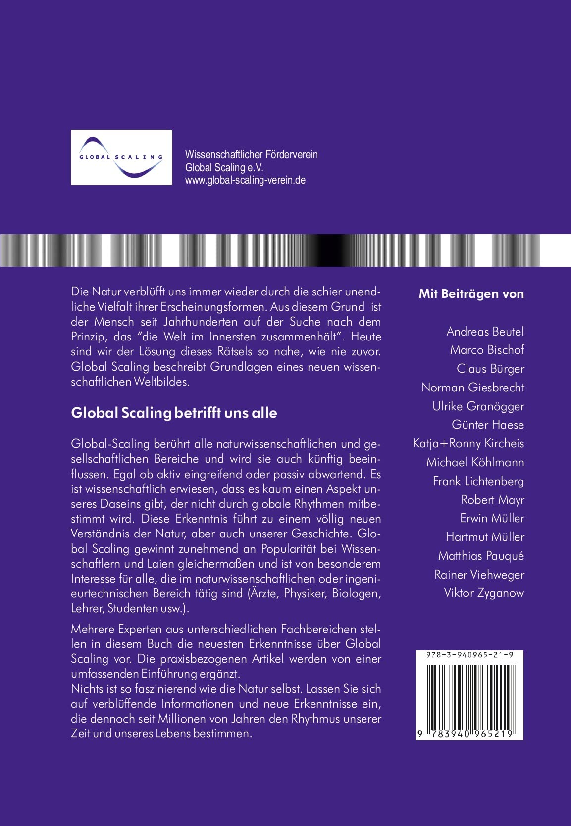Global Scaling - Basis eines neuen wissenschaftlichen Weltbildes (Hardcover-Buch): Ungekürzte Ausgabe