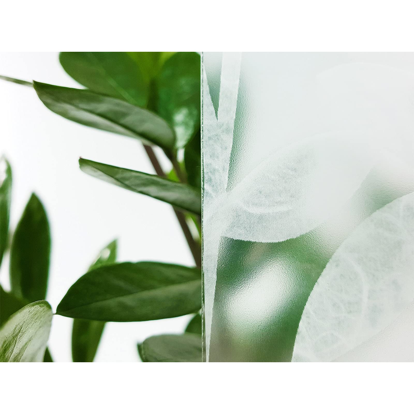 DecoMeister Pellicola Statica per Finestre 45x150 cm - Pellicola per Vetri Decorativa in PVC Perdita di Luce e Senza Colla - Facile da Applicare per Finestra e Cabina Doccia - Fogli Bianchi