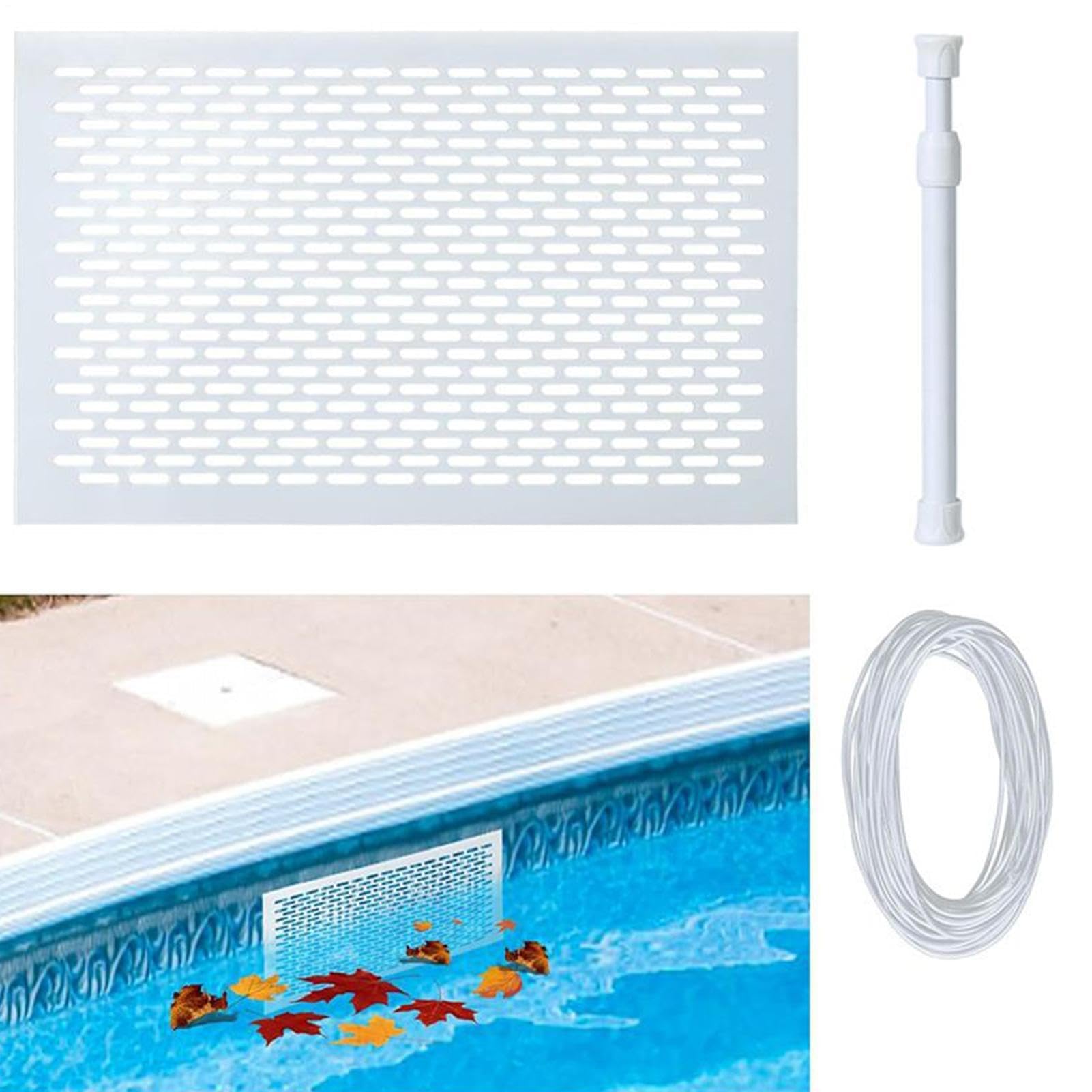 Copertura per skimmer per piscine, stagni, case e hotel, rimuove efficacemente foglie e detriti galleggianti