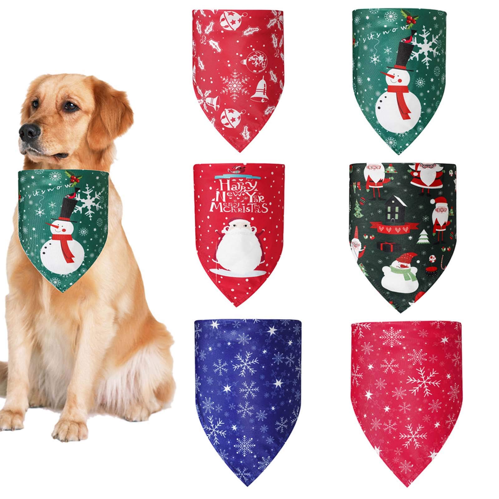 Matrices de découpe Noël pour petits chiens lot de 6 lavables