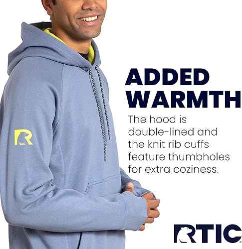 Miniatura 5 de RTIC Sudadera unisex impermeable con capucha de manga larga con capucha para hombres y mujeres, resistente al agua, ropa al aire libre