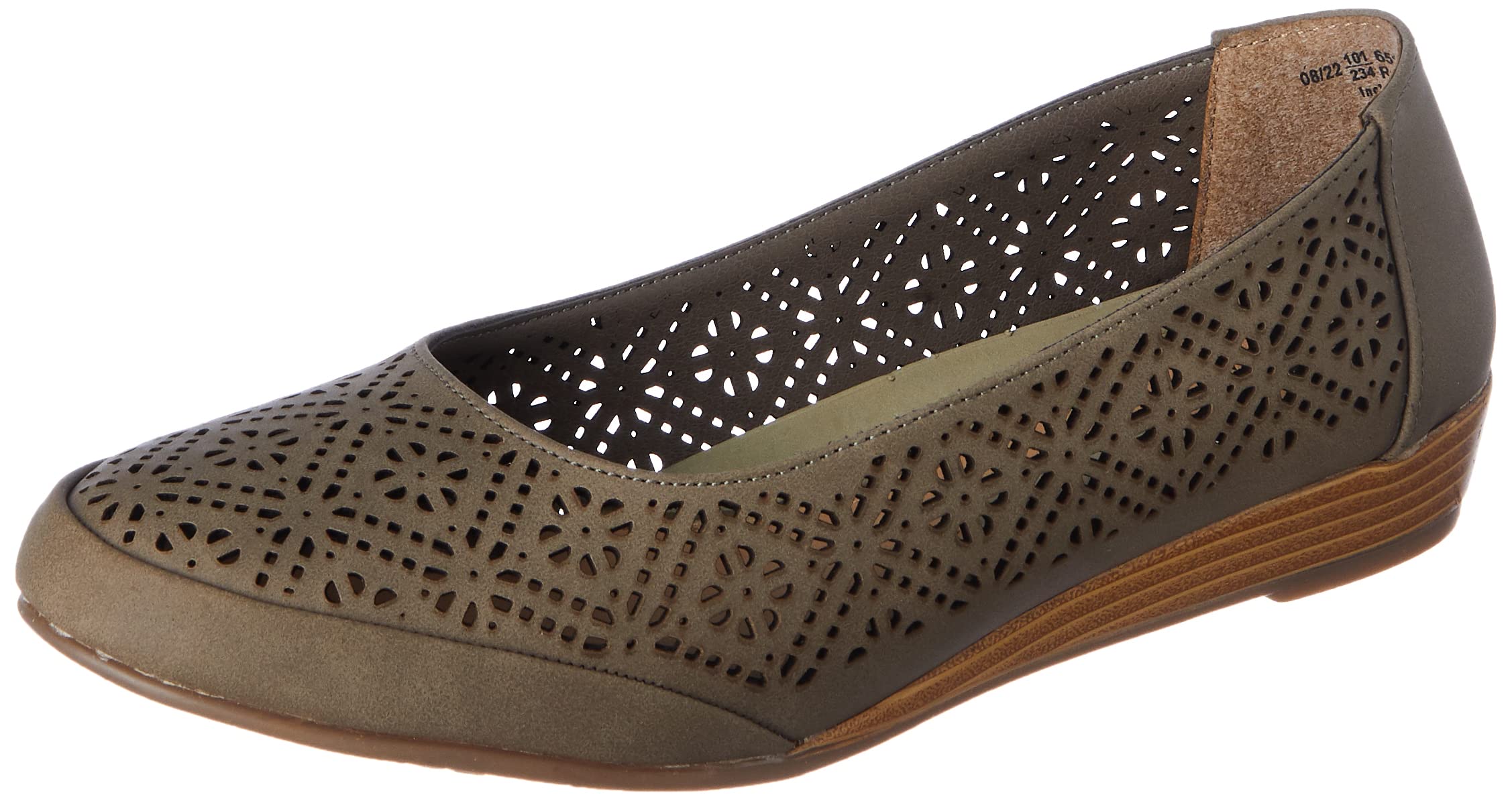 Bata Women EDOLIE Ballerinas, Grey, (6512774), UK 5 (B09XDKHF9H) Amazon Price History, Amazon Price Tracker