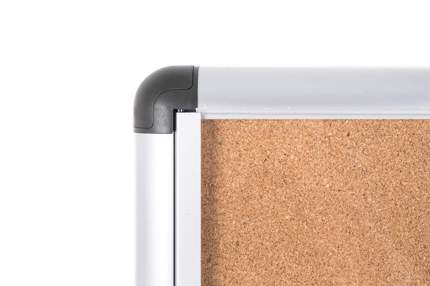 Bi-Office Enclore Extra - Vitrina de Interior de Corcho con Puerta de Acrílico y Cerradura, 723 x 984mm - 9x A4