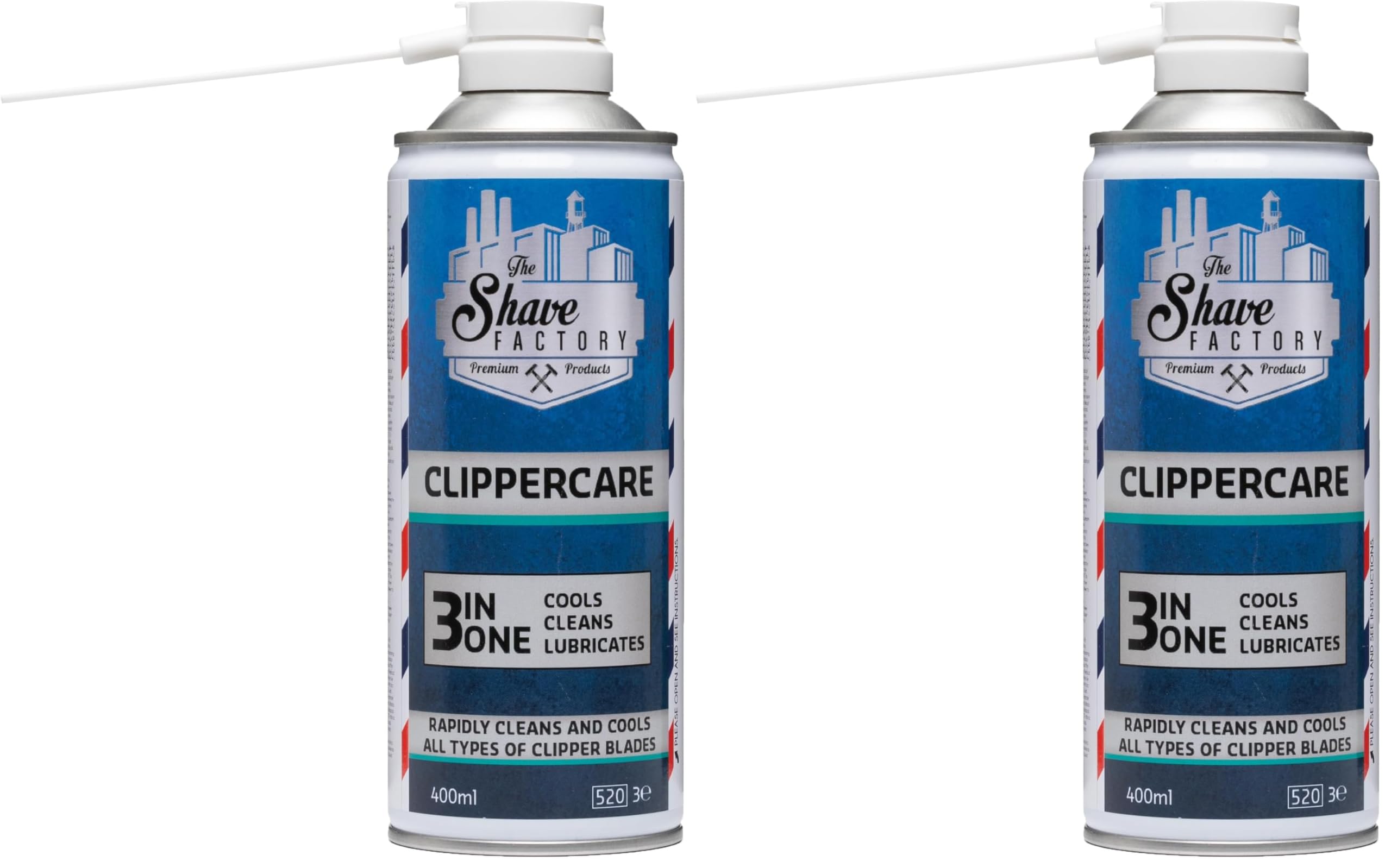 THE SHAVE FACTORY Clipper Spray (Confezione da 2)