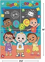 Vista 2 de amscan Cocomelon Scene Setters® con accesorios para fotos - 27.8 x 40 pulgadas Diseño surtido 1 juego de 16 piezas.