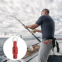 Vista 5 de TSV 10 clips de descenso de pesca, clips de liberación de descensor, clips de línea de pesca ajustables de tensión pesada con junta tórica, clips