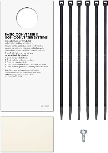 Miniatura 6 de CURT 56159 Arnés de cableado de remolque personalizado de 4 pines para el lado del vehículo, se adapta a Land Rover Evoque seleccionado