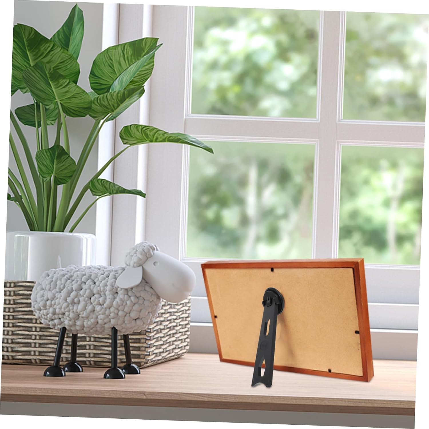 Zerodeko 20pcs Photo Frame Stands Back Supports for Artwork Pictures and Crafts Stable and Easy to Use Display Holders for Tabletop Organization