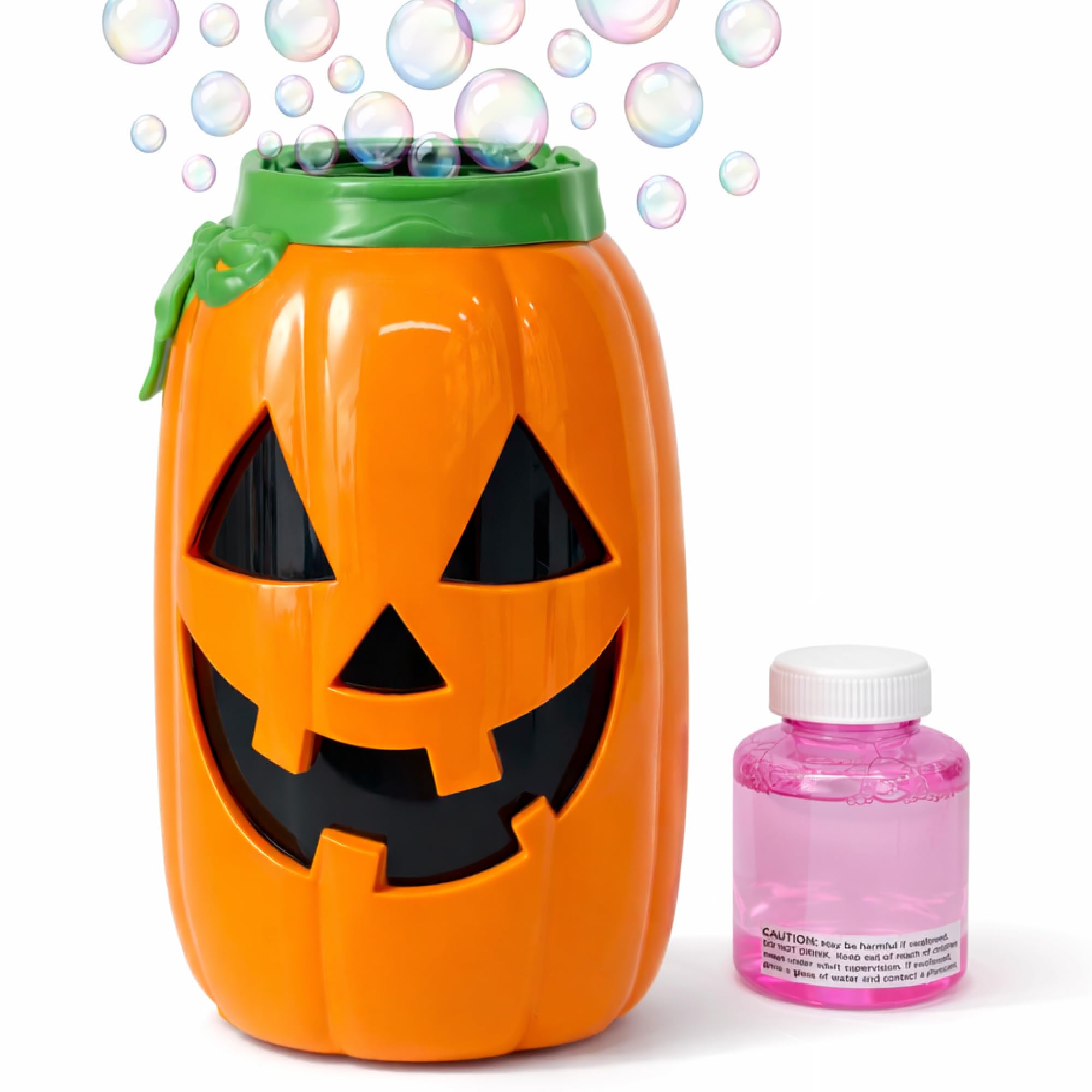 Move2Play, Halloween Bubble Machine | Indoor or Outdoor Decoration that Includes Spooky Sound Effects, Lights, and Bubbles | Halloween Party Decor |