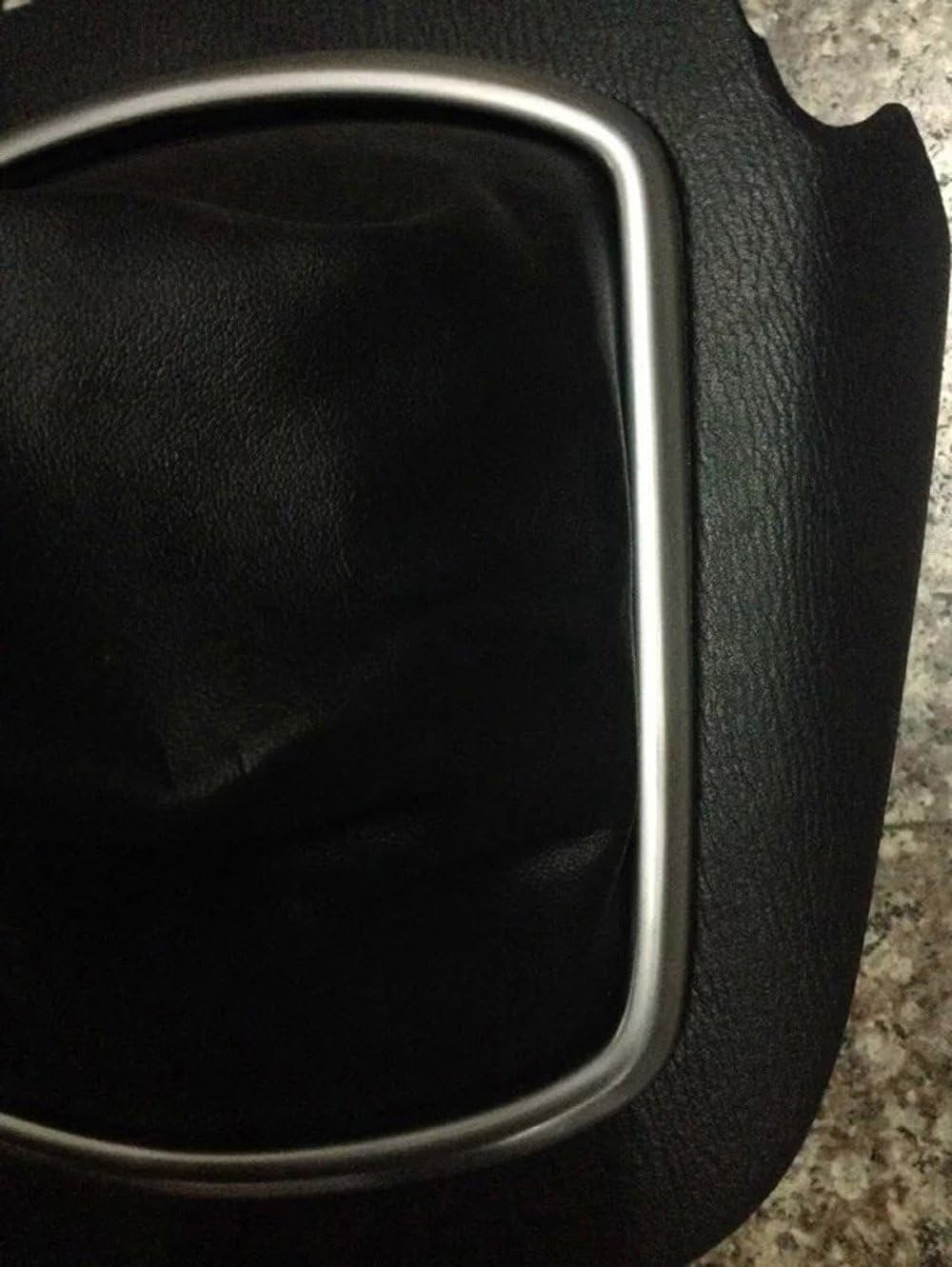 Kadore Manual MT Gear Shift Knob Panel Ring Cover Trim for Mazda CX-5 CX5 2013 2014 2015 Left Hand Driving ABS Matte 1PC/Set