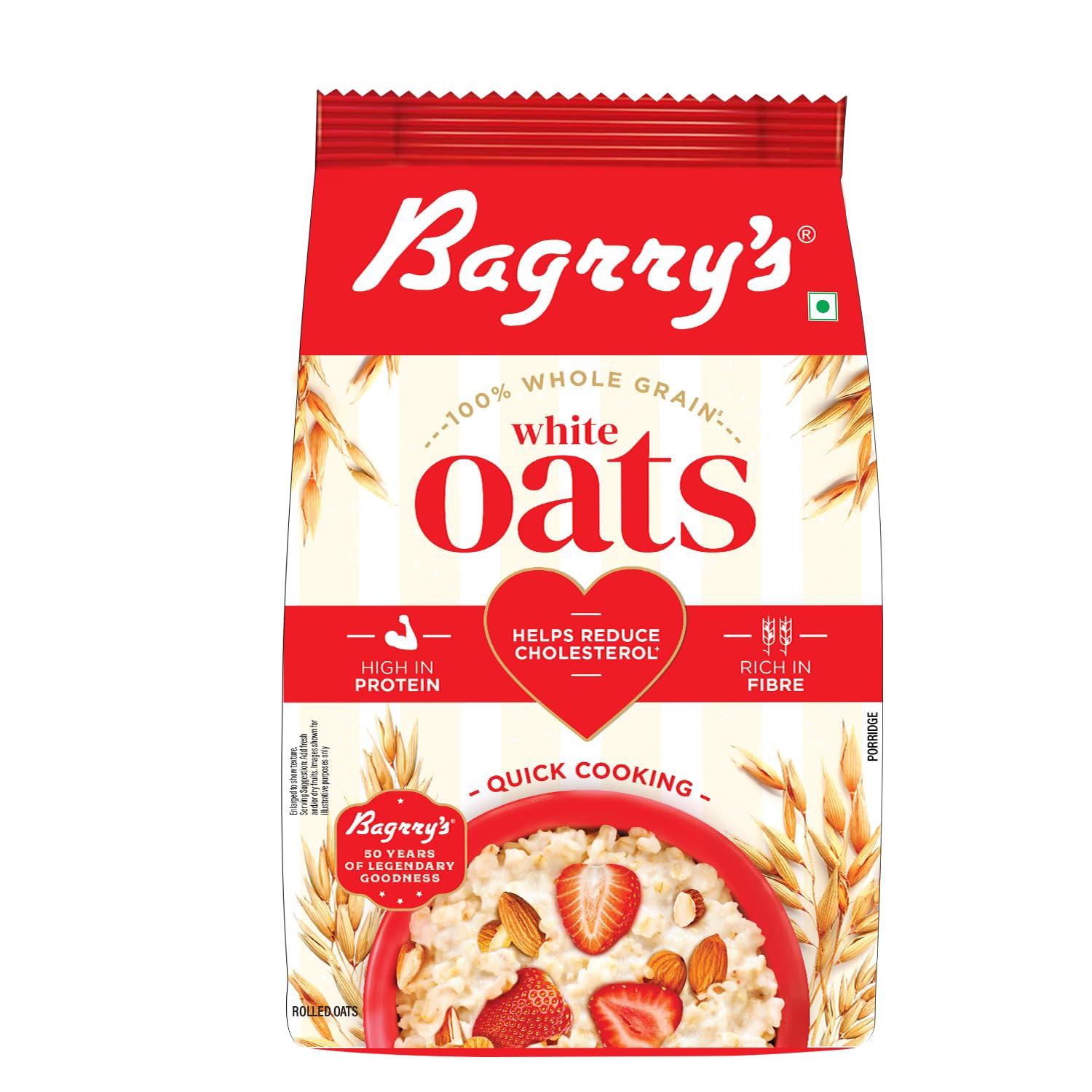 Bagrry's White Oats, 1kg