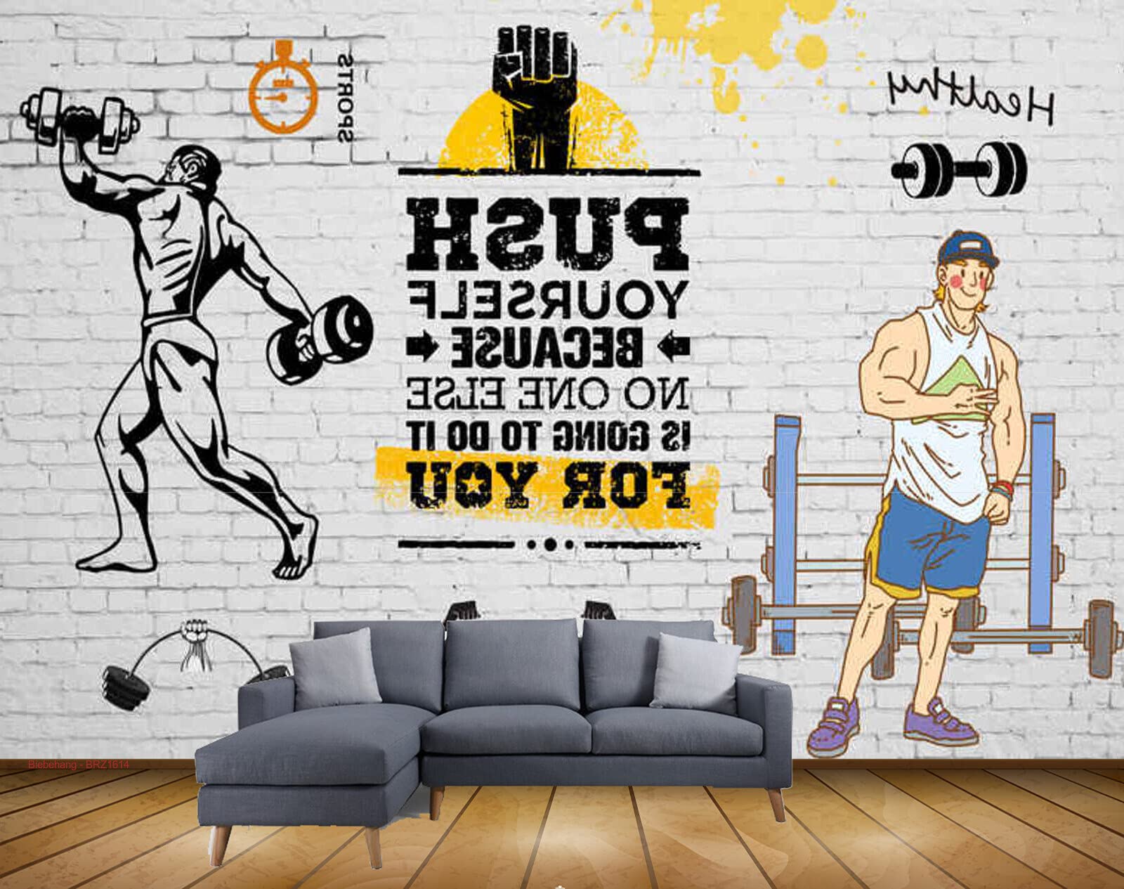 Top more than 164 wallpaper for gym wall latest - 3tdesign.edu.vn