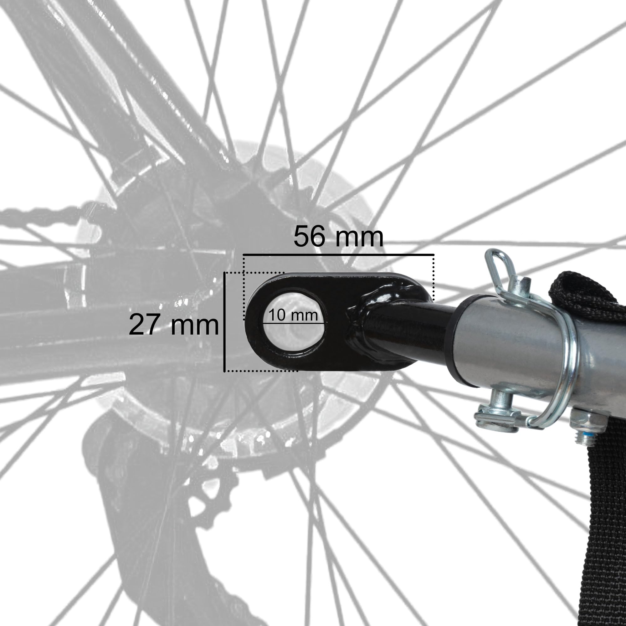Zelsius Remorque de vélo 2 en 1 pour enfants - Remorque 2 en 1 avec fonction jogging - Remorque de vélo pour enfant - Chariot de transport, poussette de poussette pour enfant - Poussette de jogging