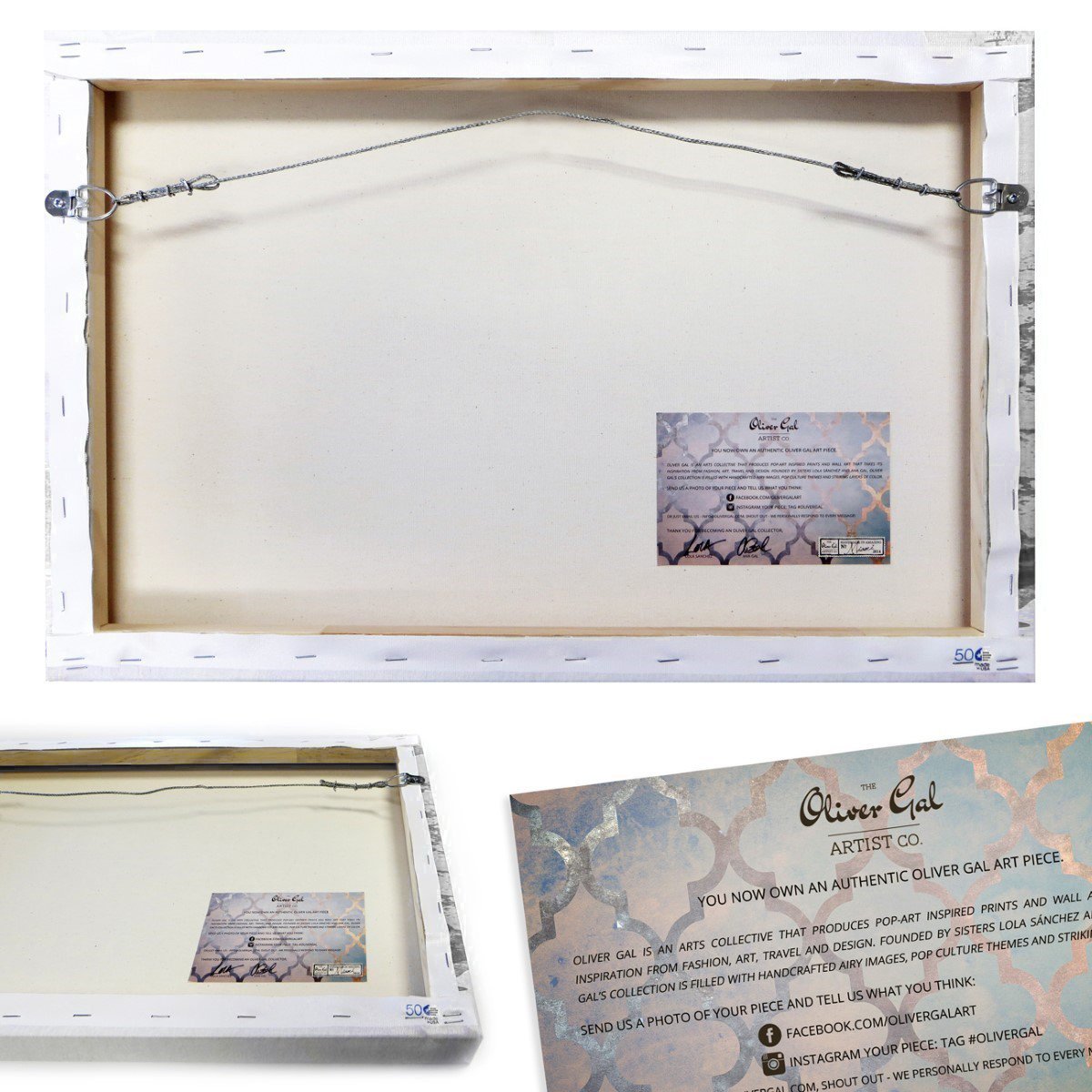 Oliver Gal 'Dramatic Entrance Night' - Quadro Su Tela, Stampa Artistica, Nero, Dimensioni 76,2x50,8x3,8 Cm, Pronto Da Appendere