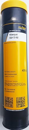 Kluber Lubrication KLUBERQUIET BQH 72-102 للمحركات الكهربائية والمراوح ومكيفات الهواء والمولدات وأدوات الطاقة والمعدات المكتبية والأجهزة المنزلية خرطوشة 400 جرام