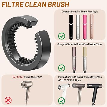 Filter Cleaning Brush for Shark FlexStyle Attachment