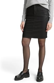 Tom Tailor Damen Coated Jeansrock