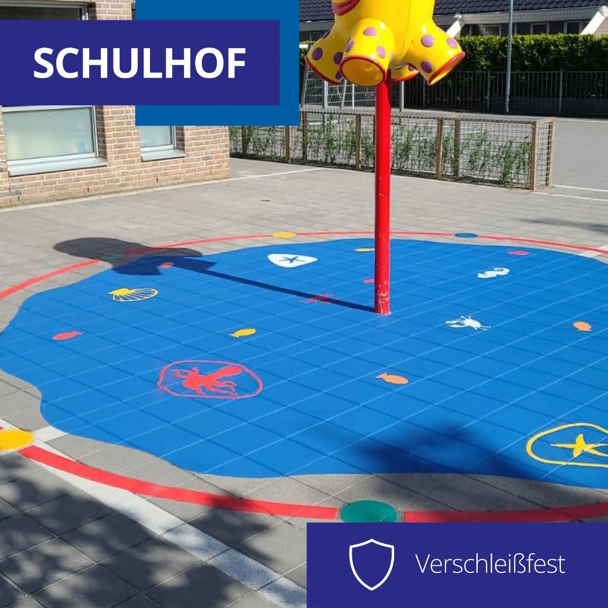 Betonfarbe Lichtgrau (RAL 7035) 750 ml - Betonfarbe außen frostsicher - Bodenfarbe Außen- fassadenfarbe sockelfarbe Farbe für Beton, Holz, Stein - Innen & Außen - Terrassen und Einfahrten